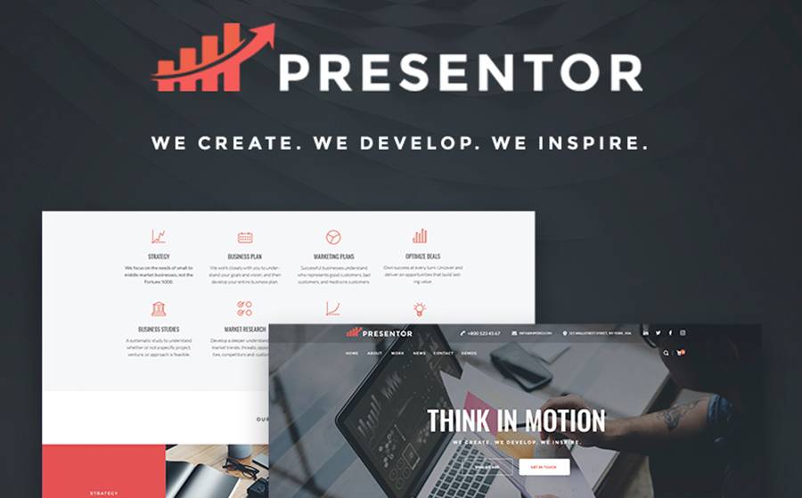Presentor - Business WordPress Theme