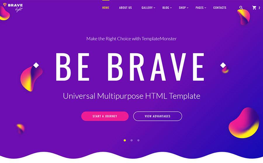 Universal Multipurpose HTML Template 