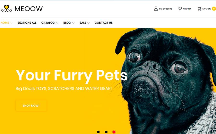Meeow - Cute Pet Shop Shopify Theme