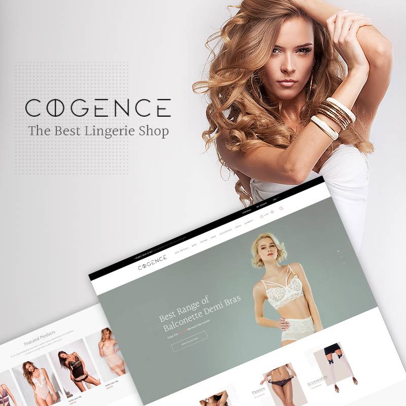 Cogence - Lingerie Shop WooCommerce Theme