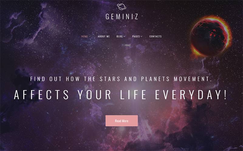 Astrology WordPress Theme