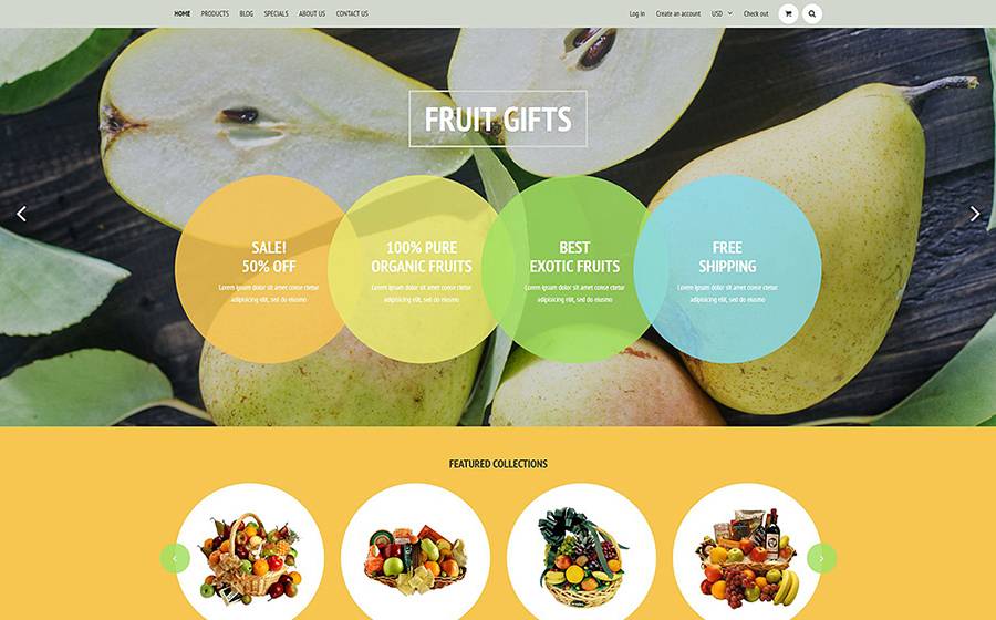 Fruit Shop Shopify Theme 