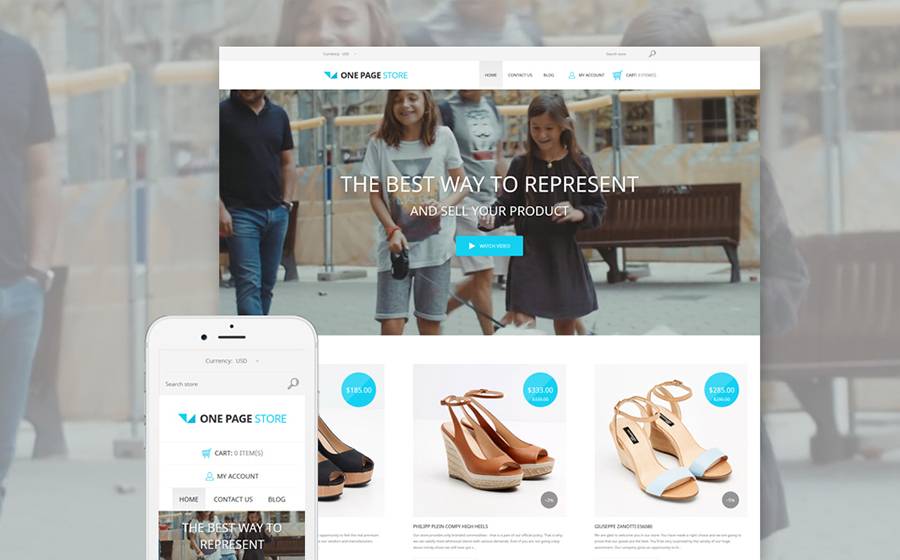Shoe Store Responsive Shopify Theme