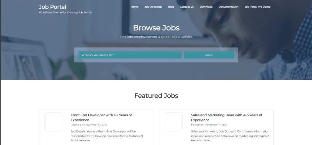 WordPress Job Board Themes 9